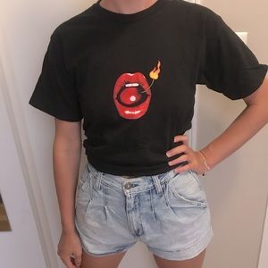 Huf brand cute skater girl skater boy style shirt